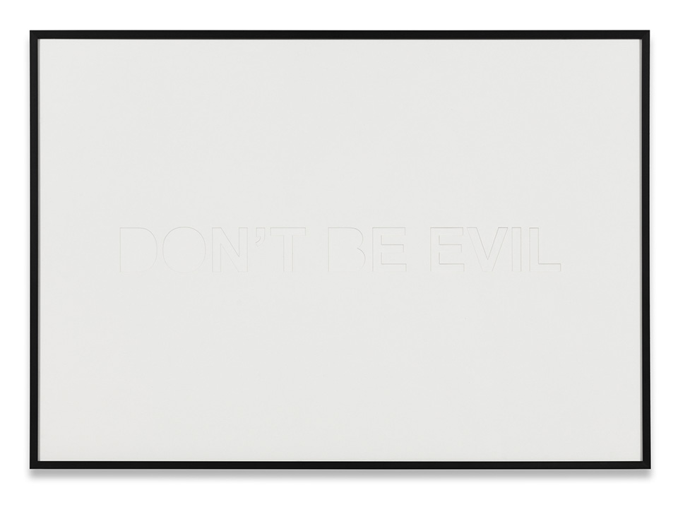 ICS.0000.0001 (DON‘T BE EVIL), 2018