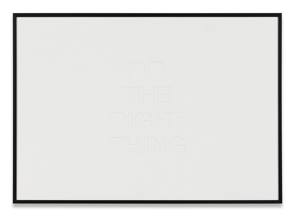 ICS.0000.0002 (DO THE RIGHT THING), 2018